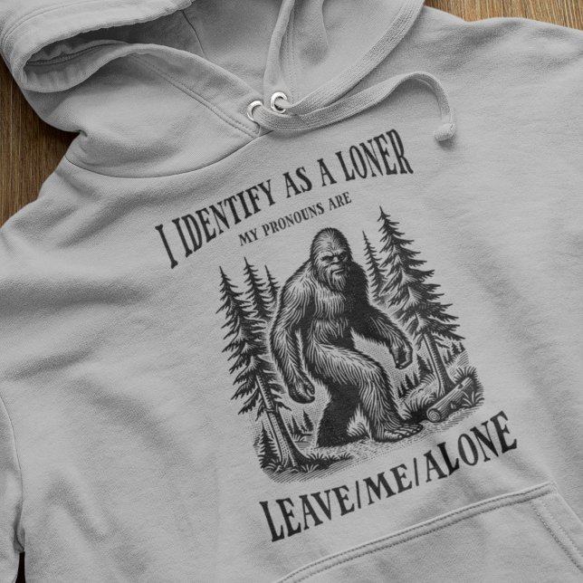 Veste À Capuche Funny Bigfoot Pronounounes Mens (Créateur téléchargé)