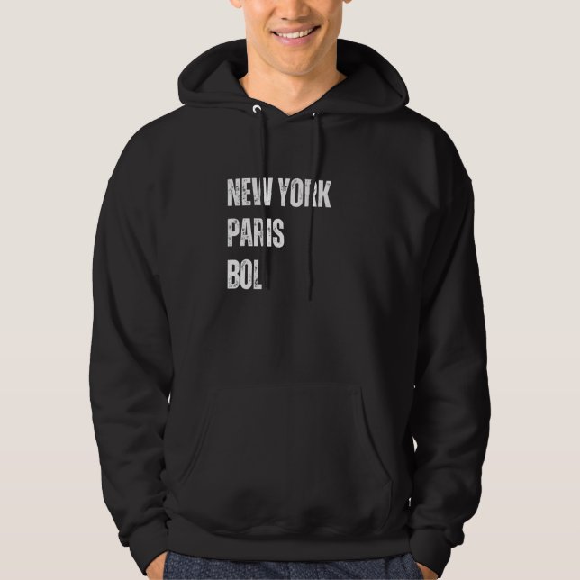 Veste À Capuche Funny Bol Croatie (Devant)