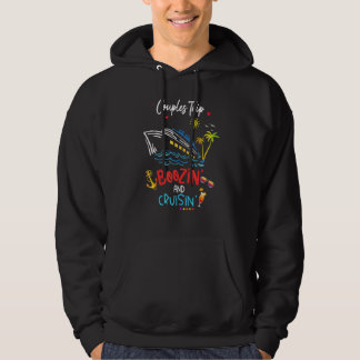 Veste À Capuche Funny Boozing Cruising Vacation Couples Trip Girls