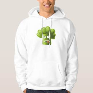Veste À Capuche Funny Broccoli Crazy Vegetarian