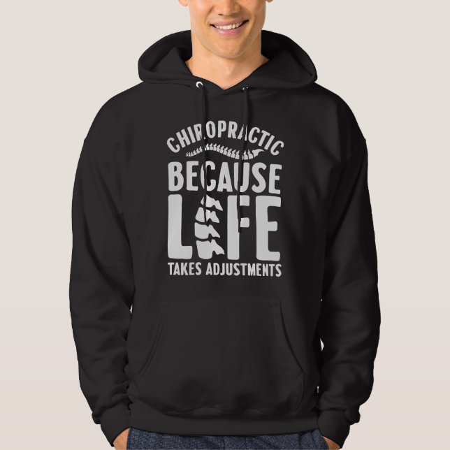 Veste À Capuche Funny Chiropractic Gift For Men Women Chiropractic (Devant)