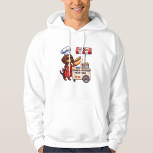 Veste À Capuche Funny Dachshund Chien Weiner Saucisse Hotdog Sandw