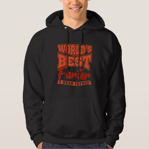 Veste À Capuche Funny Dad Worlds Best Farter I Mean Father Fathers