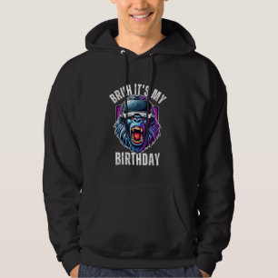 Veste À Capuche Funny Gorilla Anniversaire Garçons Adultes Enfants