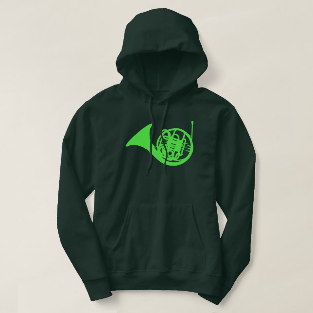 Veste À Capuche Funny Greenhorn Fishing (Design devant)