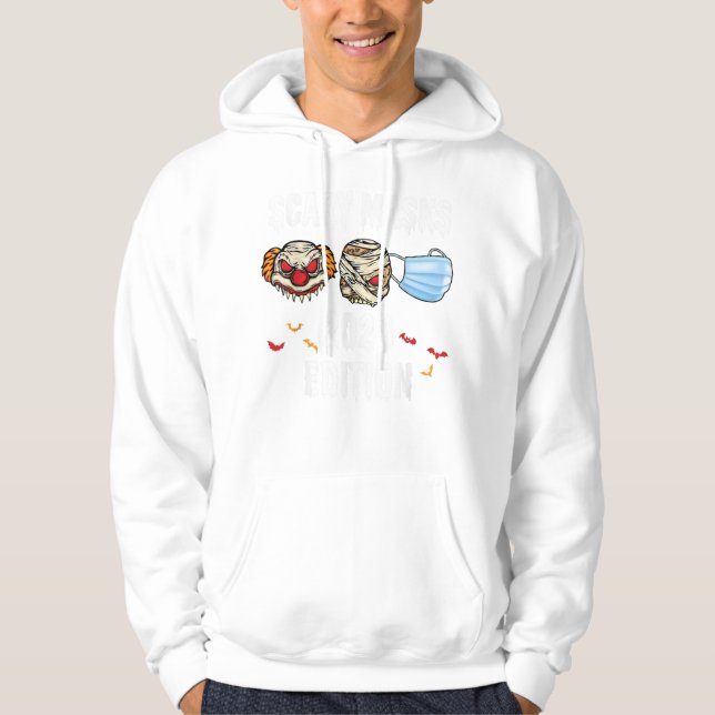 Veste À Capuche Funny Scary Mask 2020 Edition Halloween (Devant)