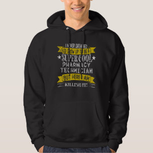 Veste À Capuche Funny Technicien En Pharmacie Chemises Titre Du Tr