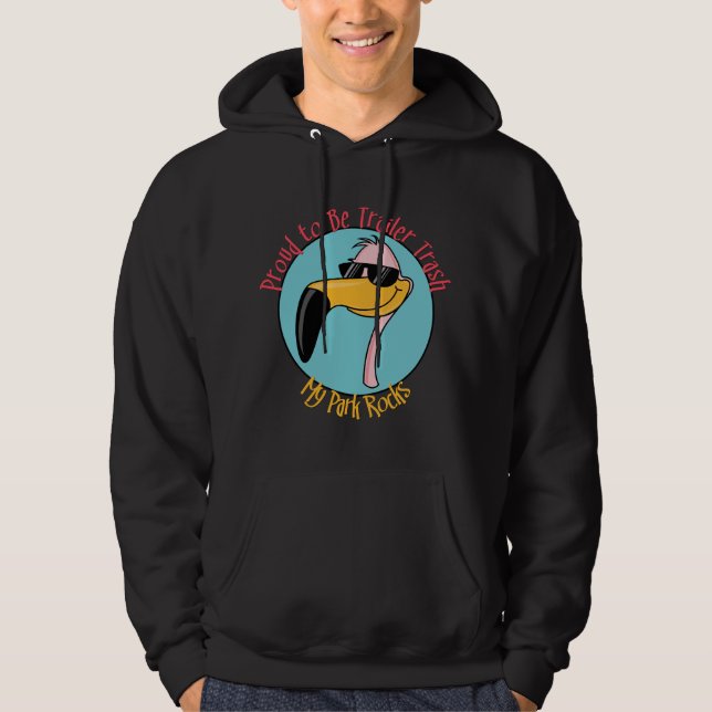 Veste À Capuche Funny Trailer Park Shirts et cadeaux (Devant)