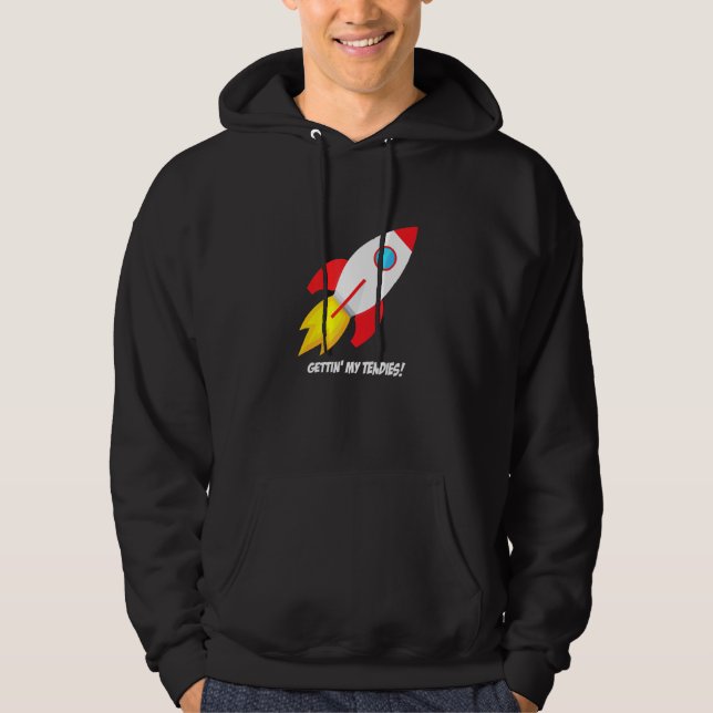 Veste À Capuche Fusées faisant exploser les actions de la lune Sto (Devant)