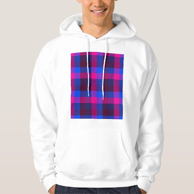 Veste À Capuche Fusion de mosaïque néon (Devant)