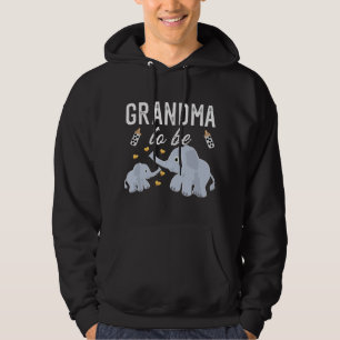 Veste À Capuche Futur grand-mère Éléphant Baby Shower Grand-mère M