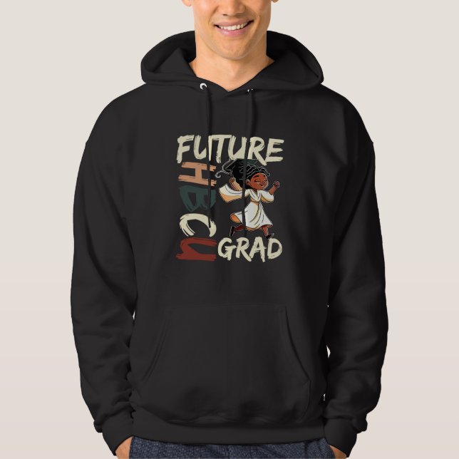 Veste À Capuche Future HBCU Grad History Black College Youth Kids  (Devant)