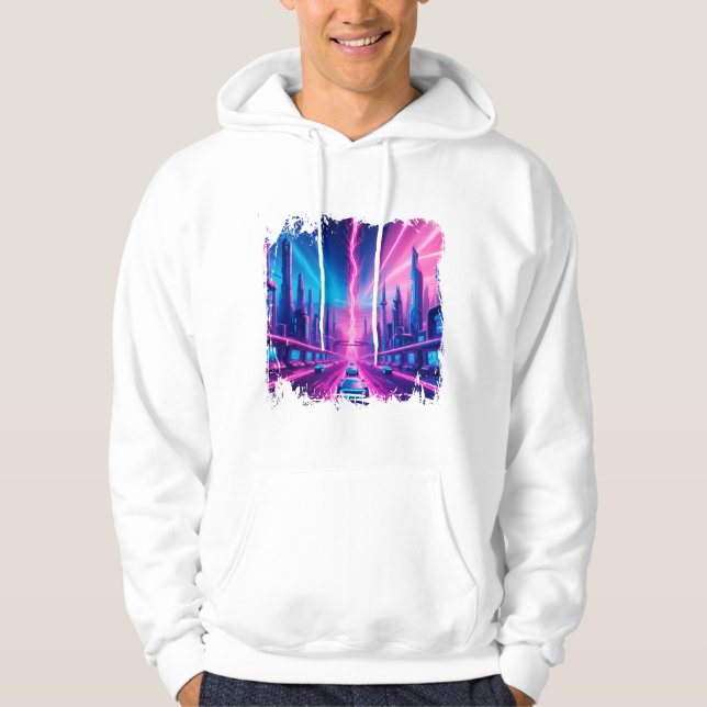 Veste À Capuche Futuristic Trip (Devant)