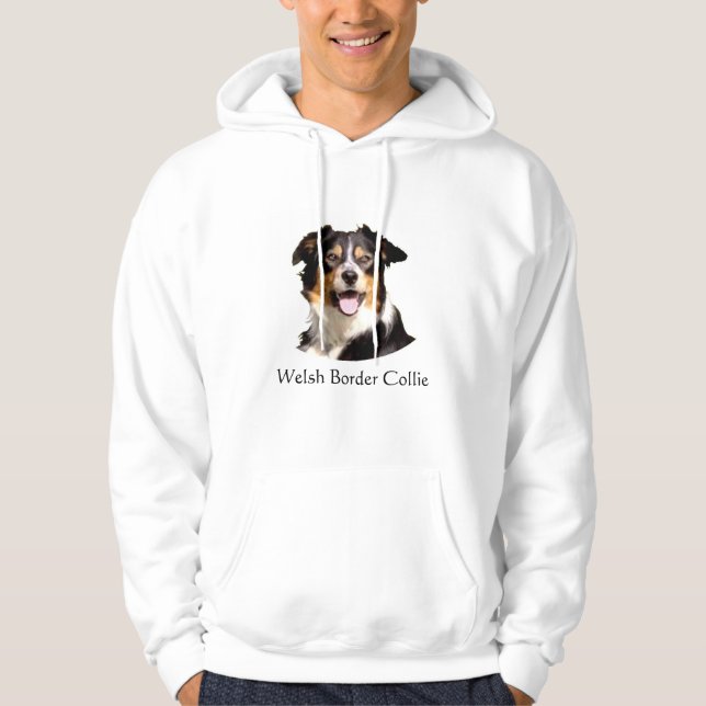 Veste À Capuche Gallois border collie (Devant)
