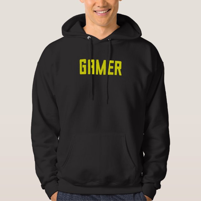 Veste À Capuche Gamer Fier Rpg Et Cool Vidéo Gamer Mème 4 (Devant)