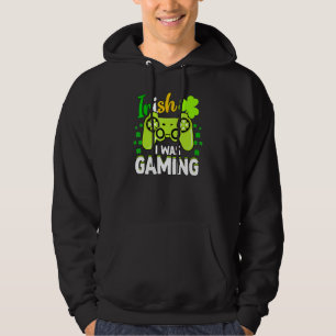 Veste À Capuche Gamer Irish Games Drôle Saint Patrick Day Gamer Bo