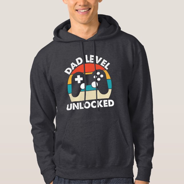 Veste À Capuche 🎮 Gamer Papa 🎮 (Devant)