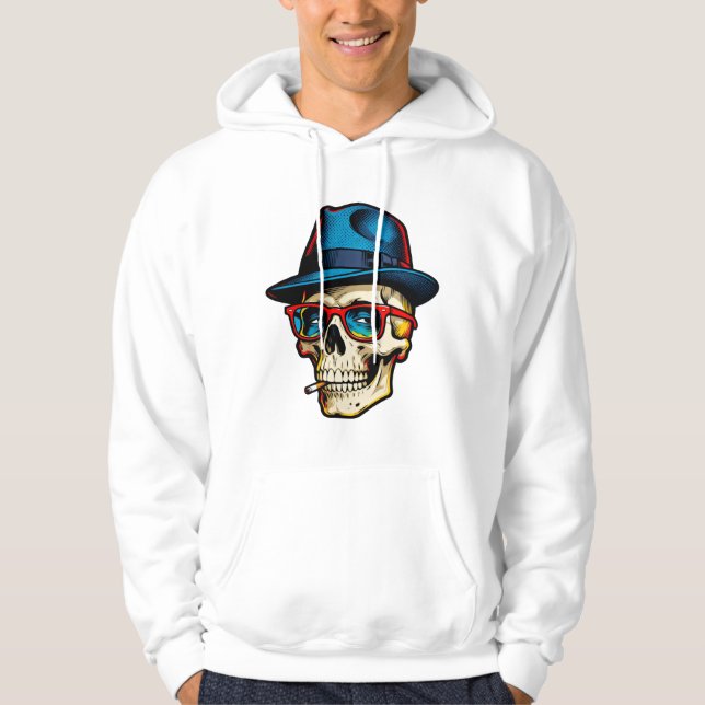 Veste À Capuche Gangster Skully (Devant)