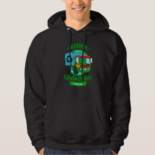 Veste À Capuche Garbage sourire Camion Kiddos Recyclage Héros Dust