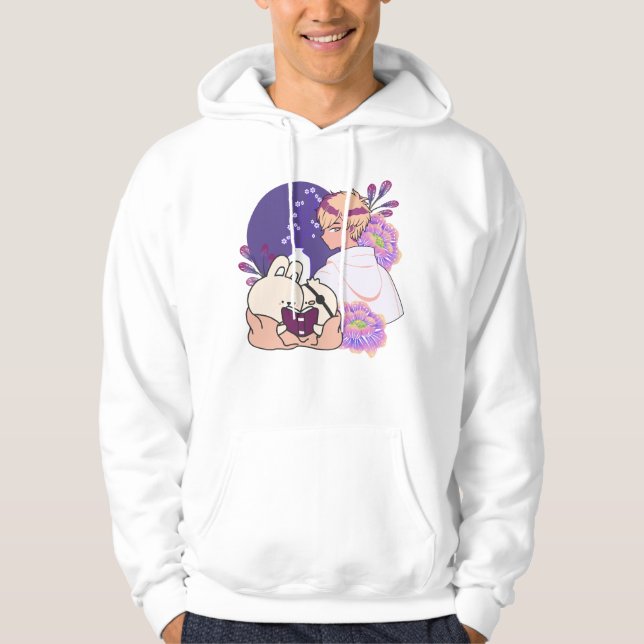 Veste À Capuche Garçon d'anime et animaux avec illustration d'un c (Devant)