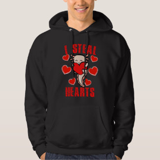 Veste À Capuche Garçons Saint-Valentin Enfants Axolotl  Je vole de