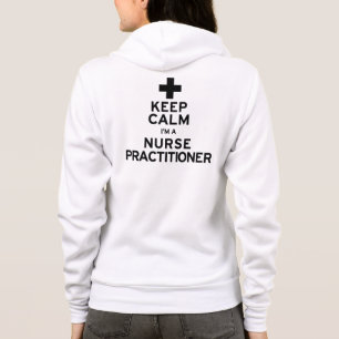 Veste À Capuche Gardez la praticienne calme d'infirmière