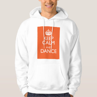 VESTE À CAPUCHE GARDEZ VOTRE CALME ET DANSEZ