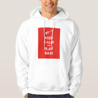 Veste À Capuche Gardez votre calme et jouez de la basse