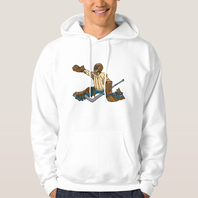 Veste À Capuche Gardien de but de hockey (Devant)