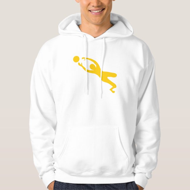 Veste À Capuche Gardien des objectifs - orange (Devant)
