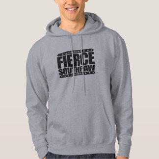 Veste À Capuche GAUCHER FÉROCE - je suis primat courageux peu