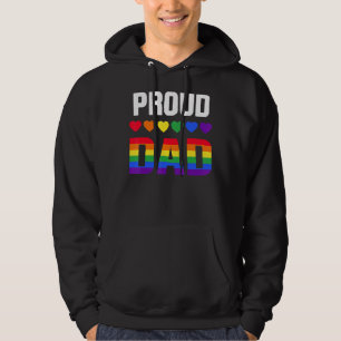 Veste À Capuche Gay pride Lgbtqia+ Fier Papa Lgbt Fierté Parent Pa