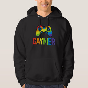 Veste À Capuche Gaymer Gamer Gay Rainbow Lgbt Pride Lesbian Rainbo