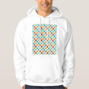 Veste À Capuche Géométrique stylé : Motif Vintage sans couture