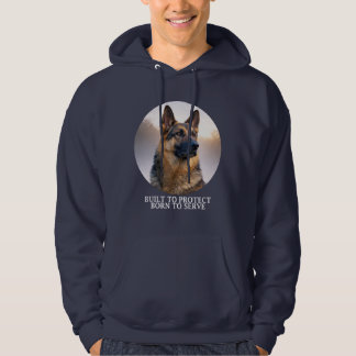 Veste À Capuche German Shepherd Built to Protect