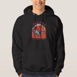 Veste À Capuche Gestionnaire de barres retraitées Retraite Vintage