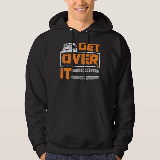 Veste À Capuche Get Over It Offroad Adventure 4x4 Suv (Devant)