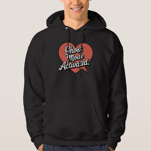 Veste À Capuche Ghost Mode Activated | Emotional Boundaries (Devant)