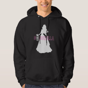 Veste À Capuche Ginderella Gin Rose Mariée Jga Équipe Enterrement 