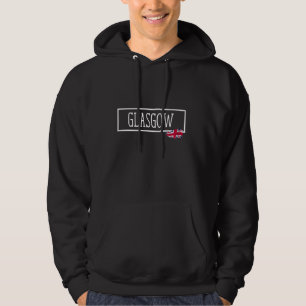 Veste À Capuche Glasgow City Femmes Hommes Royaume-Uni Ville Papa