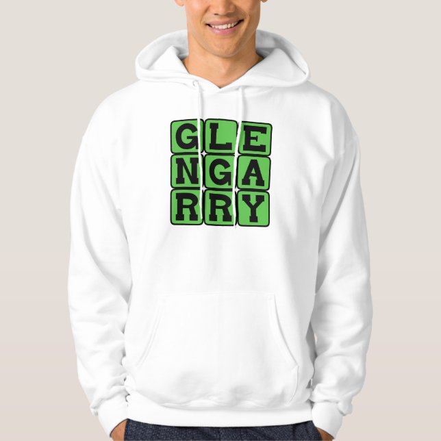 Veste À Capuche Glengarry, Chapeau en forme de bateau (Devant)