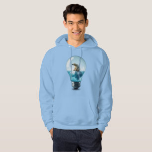 Veste À Capuche Globe lumineux Iceberg - Ours polaire dans une amp