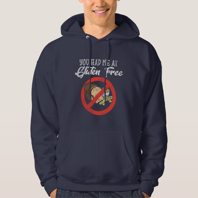 Veste À Capuche Gluten Libre Vous M'Avez Eu (Devant)