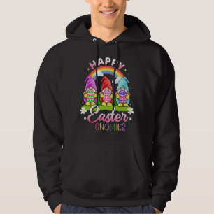 Veste À Capuche Gnomes de Pâques mignons Joyeux Gnomies de Pâques