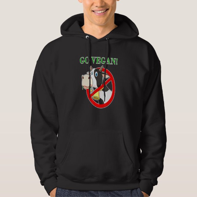 Veste À Capuche Go Vegan Vache (Devant)