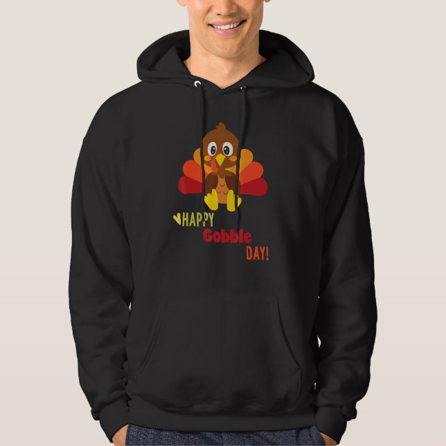 Veste À Capuche Gobble jusqu'à ce que vous tournez (Devant)