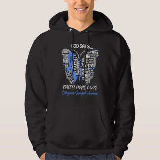 Veste À Capuche God Say Faith Hope Love Osteogenesis Imperfecta Aw