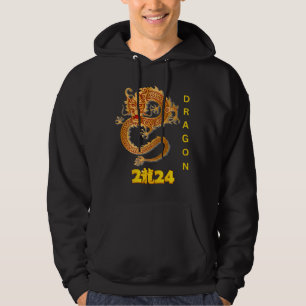Veste À Capuche Gold Dragon 2024