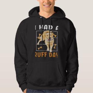 Veste À Capuche Golden Retriever J'Ai Eu Une Journée Ruff