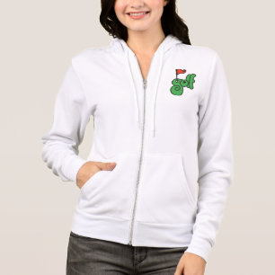 Veste À Capuche Golf Wang Vert et Rouge Vibrants